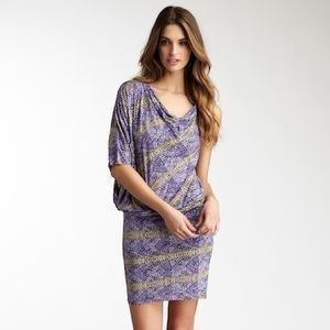 BCBG MaxAzria Kesi Draped One Shoulder Dress